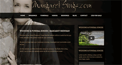 Desktop Screenshot of margaretsings.com
